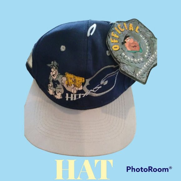 Hanna-Barbera Productions, Inc. Other - Vintage 90s Official Flintstones Georgetown Hoyas Baseball Cap